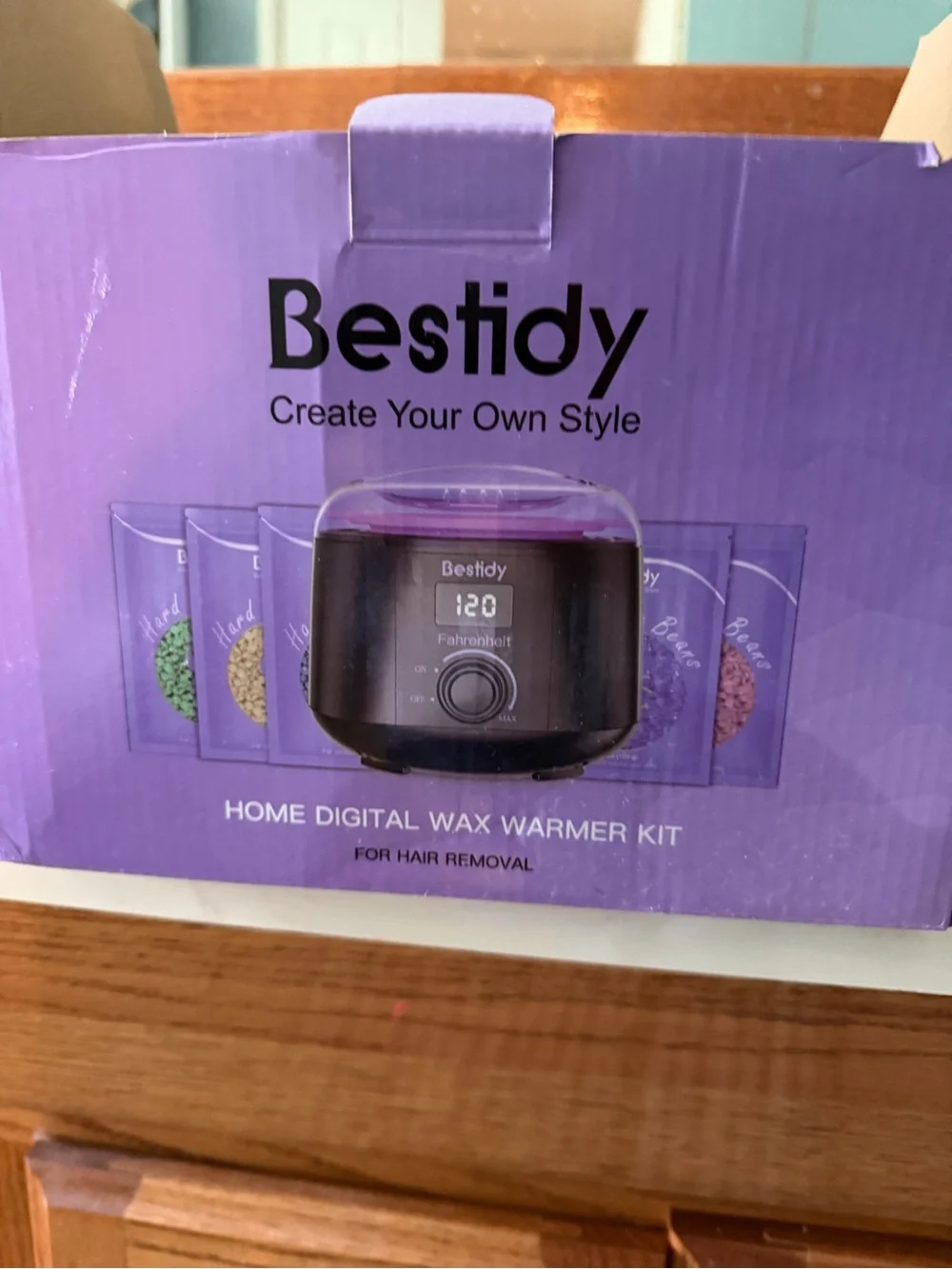Bestidy Purple and Black Wax Warmer - Picture 2 of 5